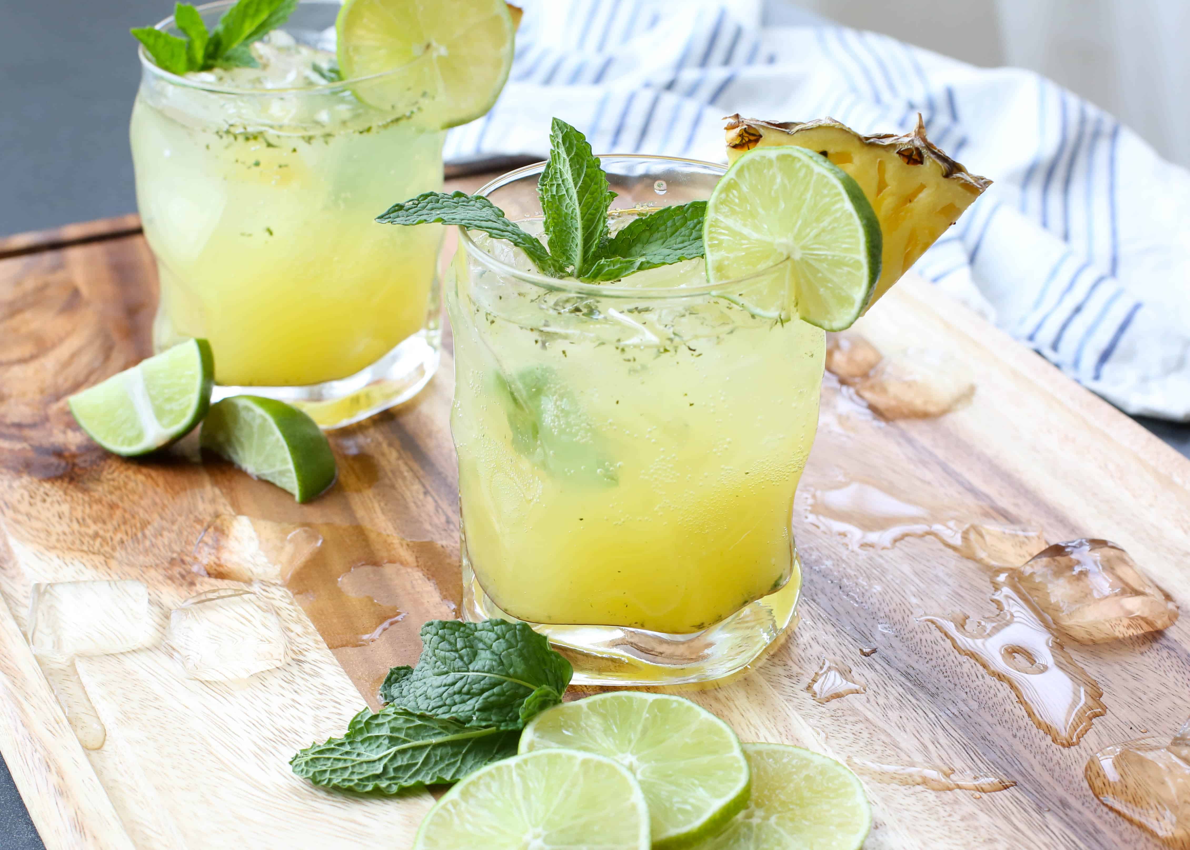 Upgrade Your Classic Mojito with This Pineapple Twist